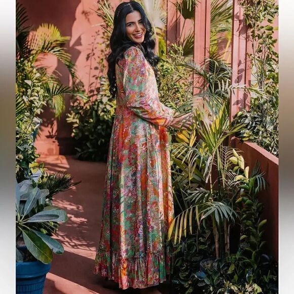 KAYSERIA PAKISTANI AUTHENTIC DESIGNER DRESS - Picture 3 of 12